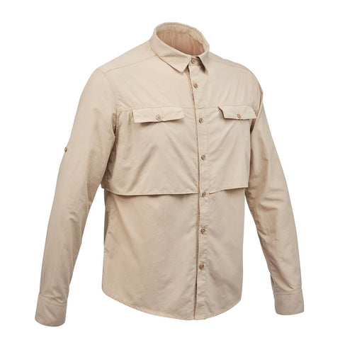 





Men's long sleeved anti-UV desert trekking shirt - DESERT 900
