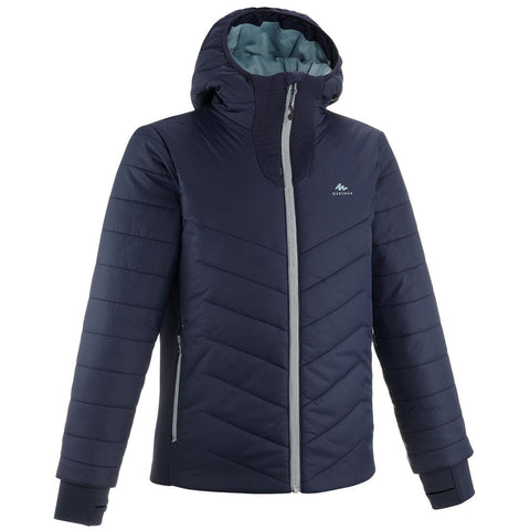 





Kids' Padded Outdoor Jacket - 7-15 years - Grey/Green