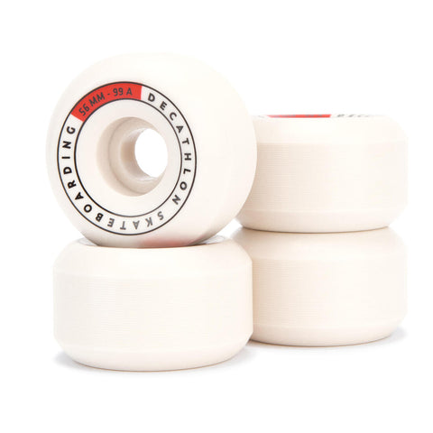 





56 mm 99A Conical Skateboard Wheels 4-Pack - Ivory