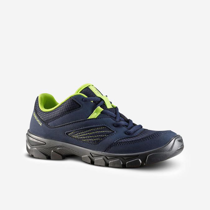 





Children's low lace-up hiking shoes MH100 - Blue 2.5 TO 5, photo 1 of 7