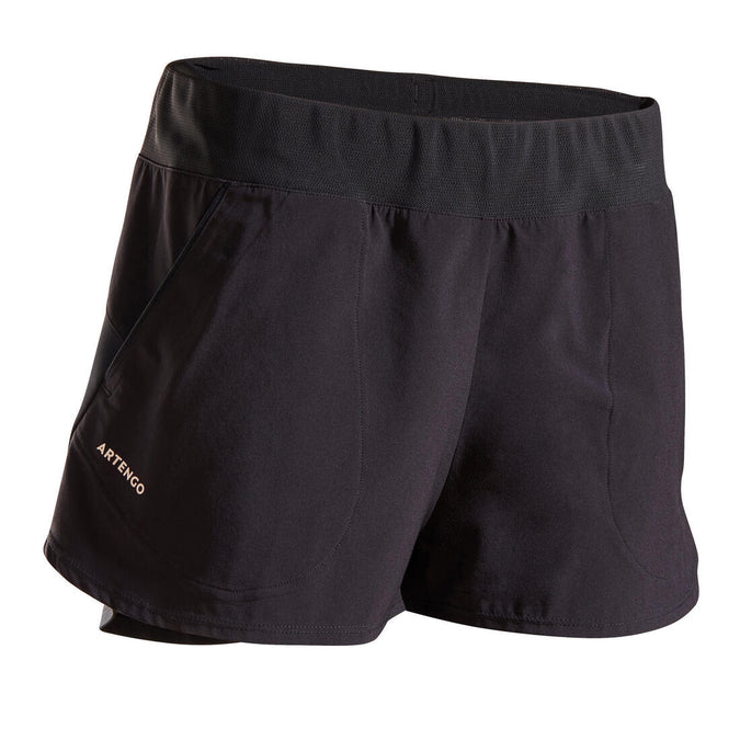 





Women's Tennis Quick-Dry Soft Pockets Shorts Dry 500, photo 1 of 10