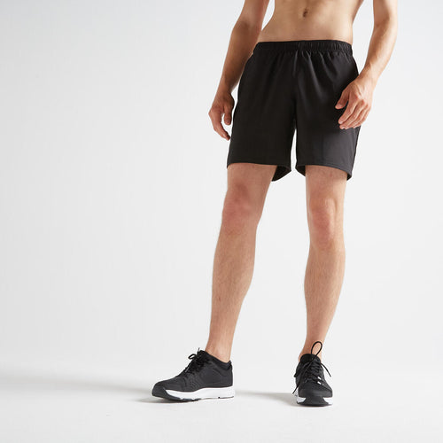 YSENTO Men's 3/4 Capri Pants Hiking Running Gym Athletic Workout Shorts  Below Knee Zipper Pockets, 02 Light Grey, 38 price in UAE,  UAE