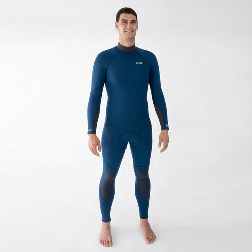 





Men's diving wetsuit 3 mm neoprene SCD 500 turquin blue