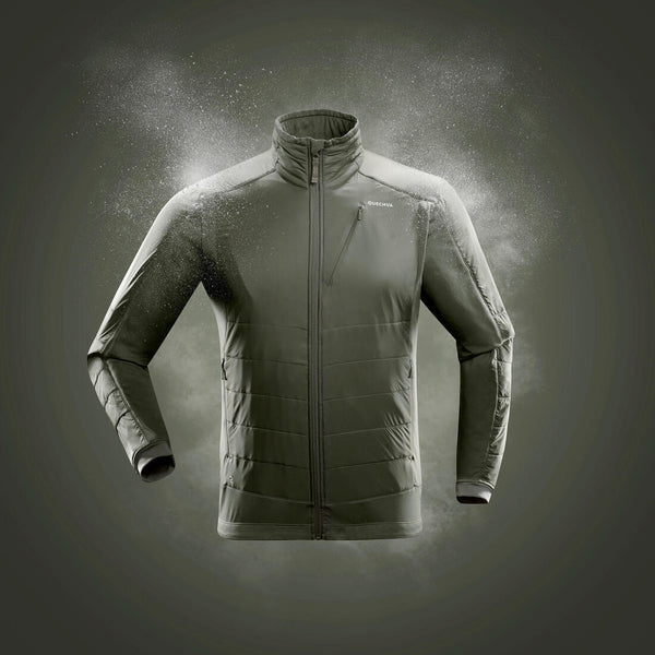 Men's Warm Hybrid Fleece Hiking Jacket - SH900 MOUNTAIN | Decathlon UAE