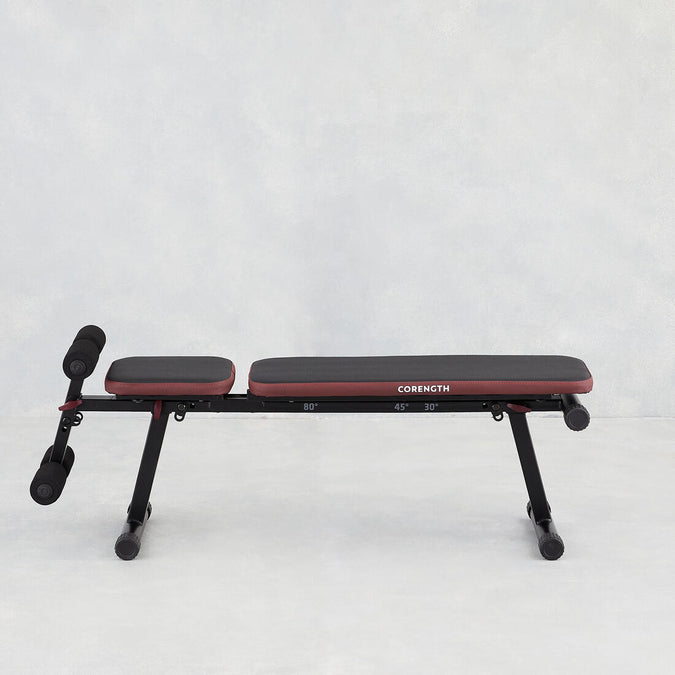 Banc de musculation pliable, inclinable, abdominaux - bench 500 fold