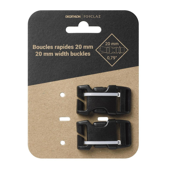 





Set of 2 Quick Buckles for Backpacks 20mm, photo 1 of 3