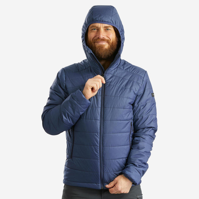 





Men's Synthetic Mountain Trekking Hooded Padded Jacket - MT100 - 5°C, photo 1 of 7