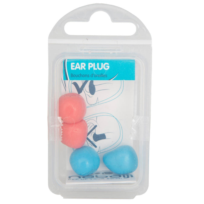 Luiwoon Ear Plugs For Swimming Kids,waterproof Reusable Silicone Kids  Swimming Ear Plugs For Bathing And Other Water Sports,2-pairs Pack