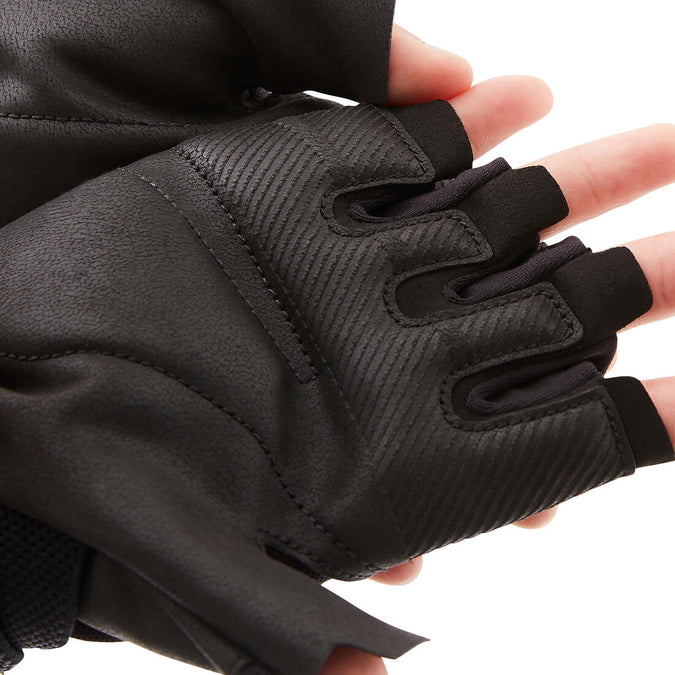 Weight Training Gloves - 900 - Black - Domyos - Decathlon