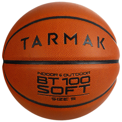 





BT100 Kids' Size 5 Beginner Basketball, Under Age 10 - Orange