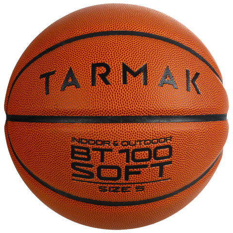 





BT100 Kids' Size 5 Beginner Basketball, Under Age 10 - Orange