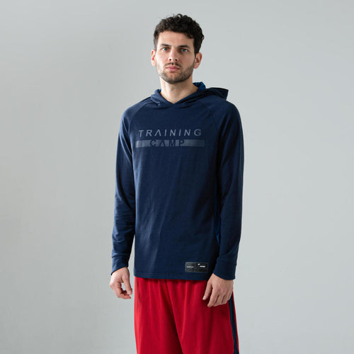 





Long-Sleeved Hooded Basketball T-Shirt TS500LS