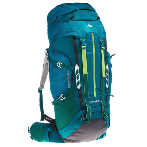 





Women Symbium 70+10 litres Trekking Backpack - Dark Green