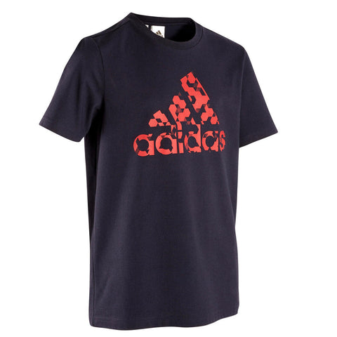 





Boys' T-Shirt - Blue with Adidas Logo on the Chest