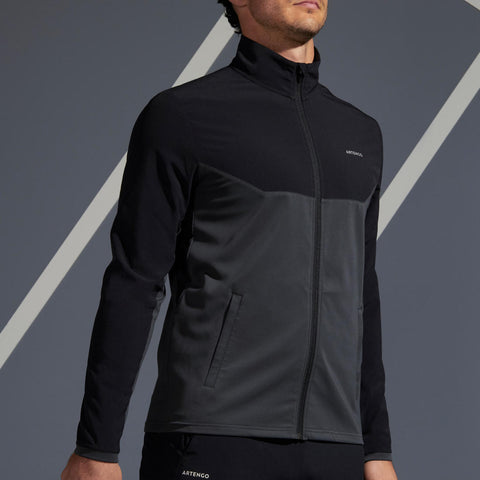 Buy Domyos By Decathlon Men Black Solid Tailored Training Jacket at  Amazon.in