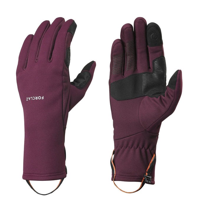 





Adult mountain trekking tactile stretch gloves - MT500, photo 1 of 7