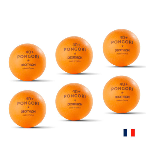 





Table Tennis Balls TTB 100 1* 40+ 6-Pack (Made in France)