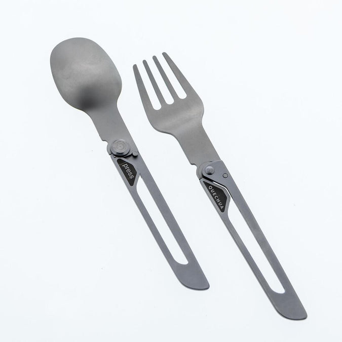 





Foldable Stainless Steel Camping Fork and Spoon, photo 1 of 6