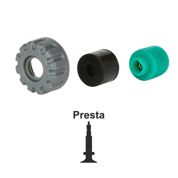 Presta valve best sale pump decathlon