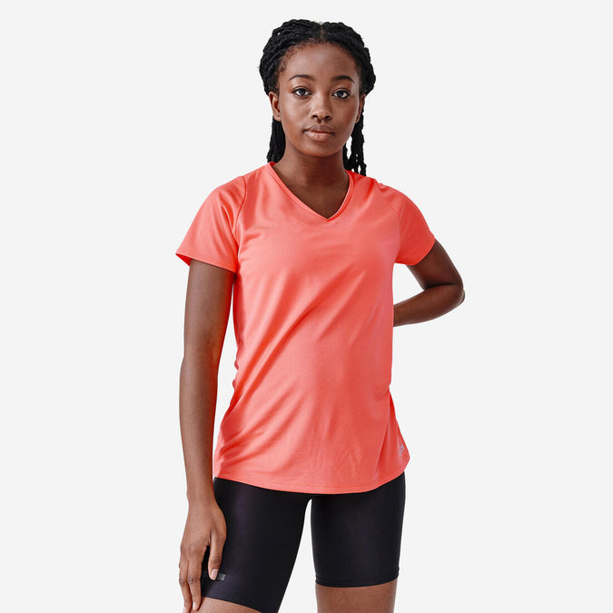 





Women's short-sleeved breathable running T-Shirt Dry, photo 1 of 6