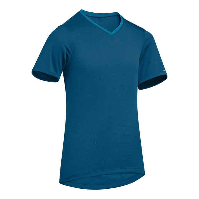 





100 Kids' Short Sleeve Cycling Jersey - Blue, photo 1 of 10