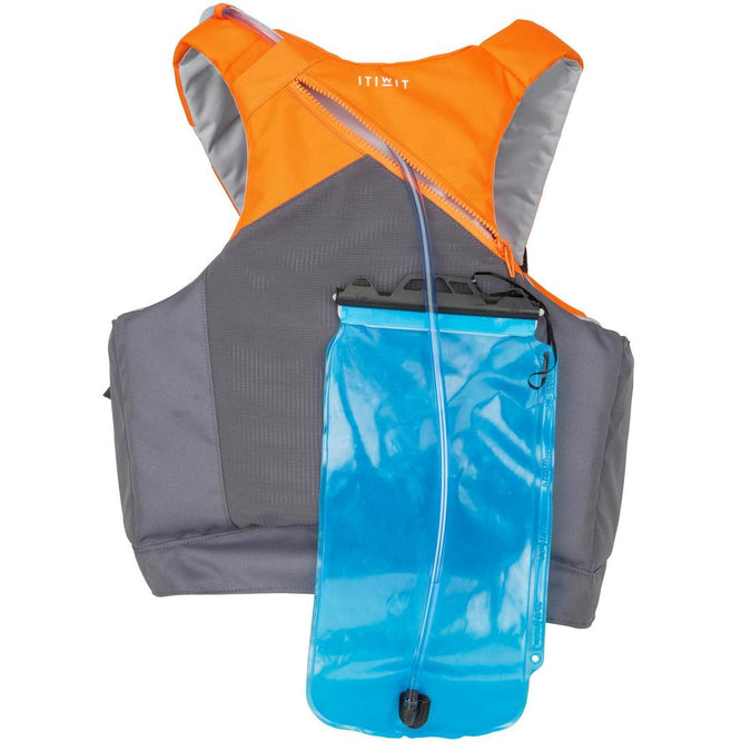  Multi-Pockets Fly Fishing Jacket Buoyancy Vest with Water  Bottle Holder for Kayaking Sailing Boating Water Sports : Sports & Outdoors